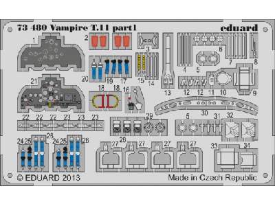 Vampire T.11 1/72 - Airfix - image 1