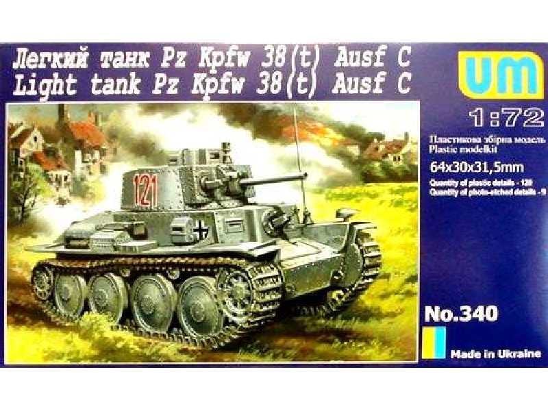 Light Tank PzKpfw 38 (t) Ausf.C - image 1