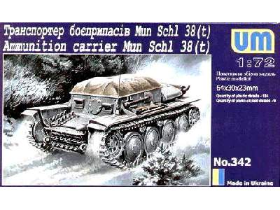 Munition Schlepper 38(t) Ammunition Carrier - image 1