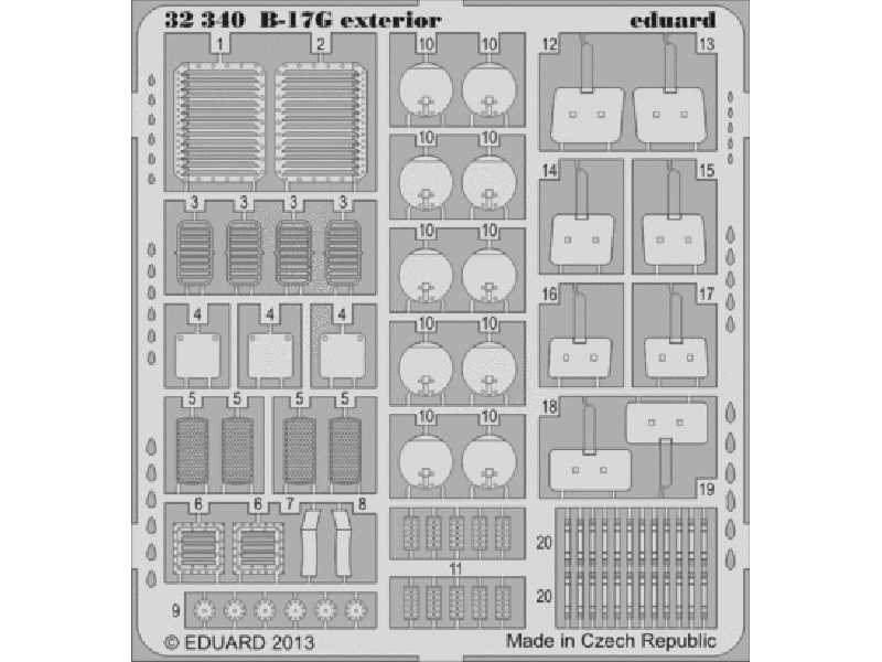 B-17G exterior 1/32 - Hk Models - image 1