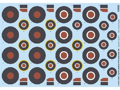 Spitfire British ww2 Roundels Late 1/48 - image 1