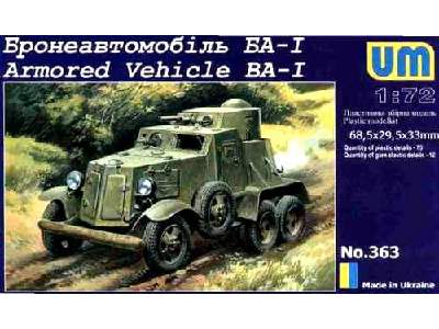 BA-1I Armoured Car - image 1