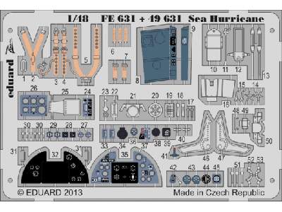 Sea Hurricane S. A. 1/48 - Italeri - image 1