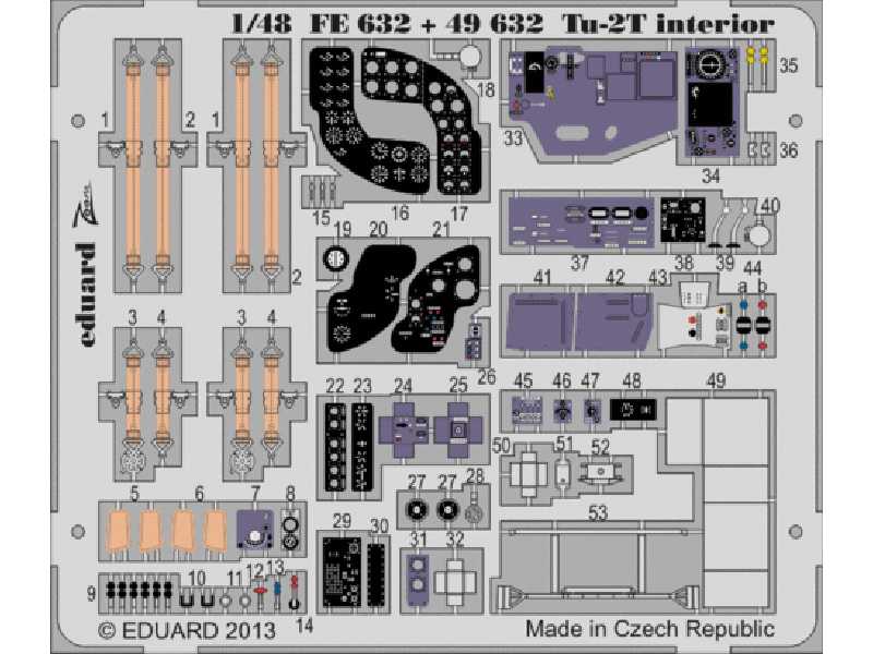 Tu-2T interior S. A. 1/48 - Xuntong Model - image 1