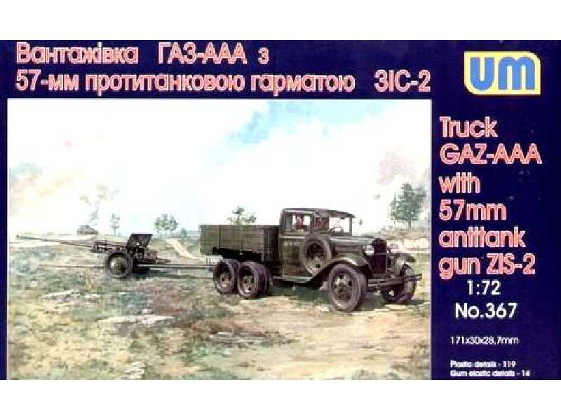 GAZ AAA truck with ZIS-2 Gun - image 1