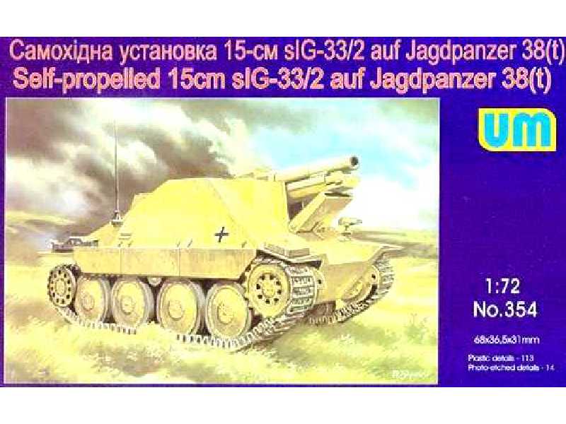Self-propelled 15cm sIG-33/2 auf Jagdpanzer 38(t) - image 1