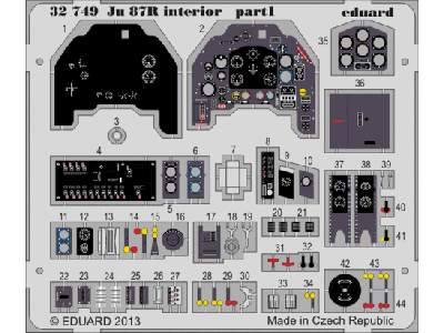 Ju 87R interior S. A. 1/32 - Trumpeter - image 1