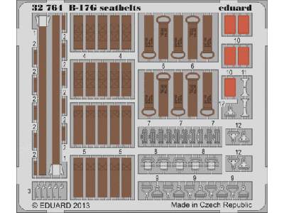 B-17G seatbelts 1/32 - Hk Models - image 1