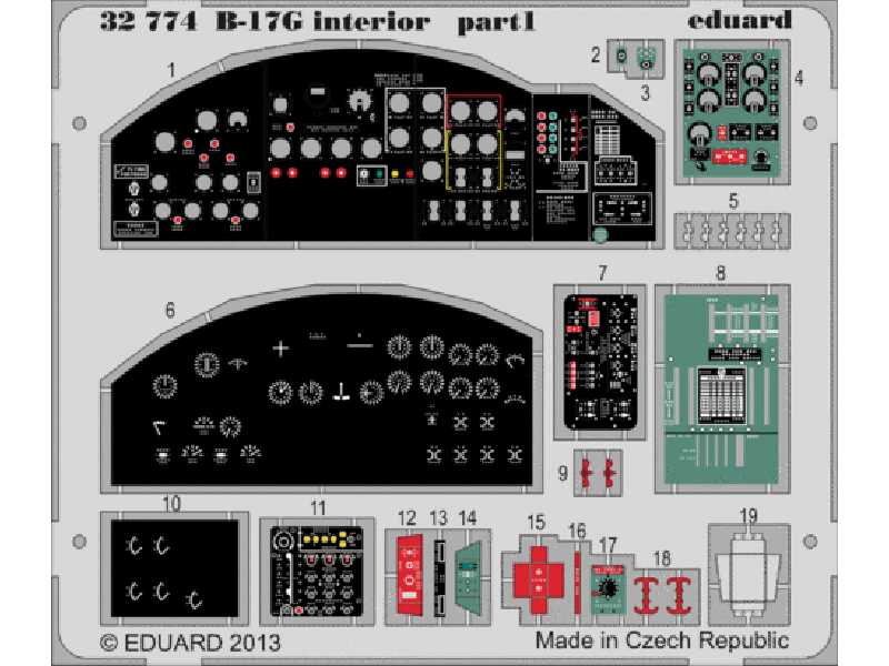 B-17G interior S. A. 1/32 - Hk Models - image 1