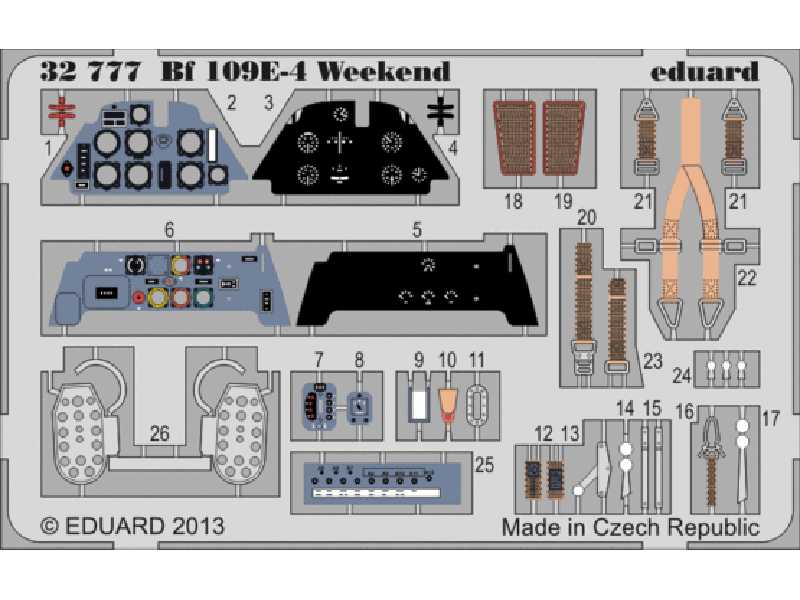 Bf 109E-4 Weekend 1/32 - Eduard - image 1