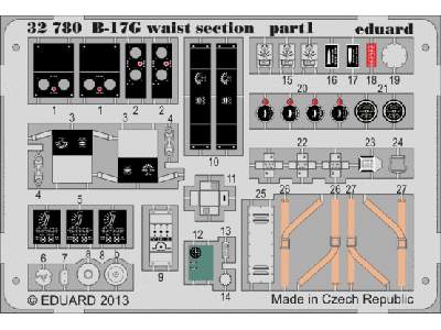 B-17G waist section 1/32 - Hk Models - image 1