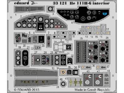 He 111H-6 interior S. A. 1/32 - Revell - image 1