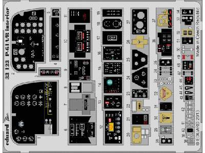 P-61A/ B interior S. A. 1/32 - Hobby Boss - image 1