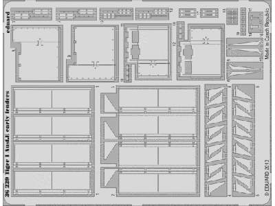 Tiger I Ausf. E early fenders 1/35 - Zvezda - image 1