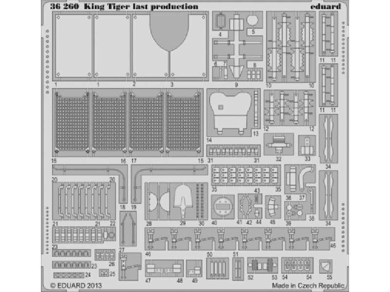 King Tiger last production 1/35 - Academy Minicraft - image 1