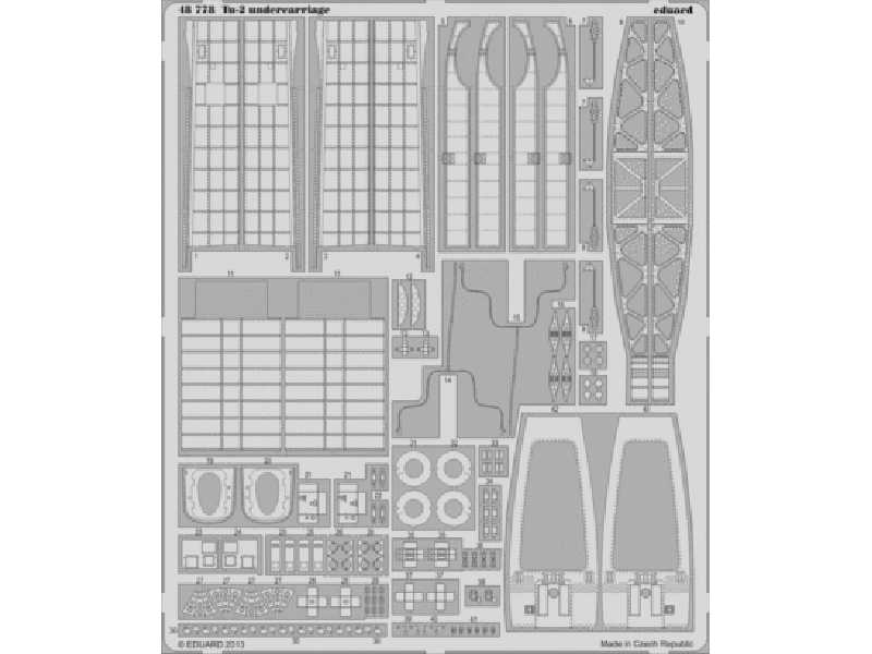 Tu-2 undercarriage 1/48 - Xuntong Model - image 1