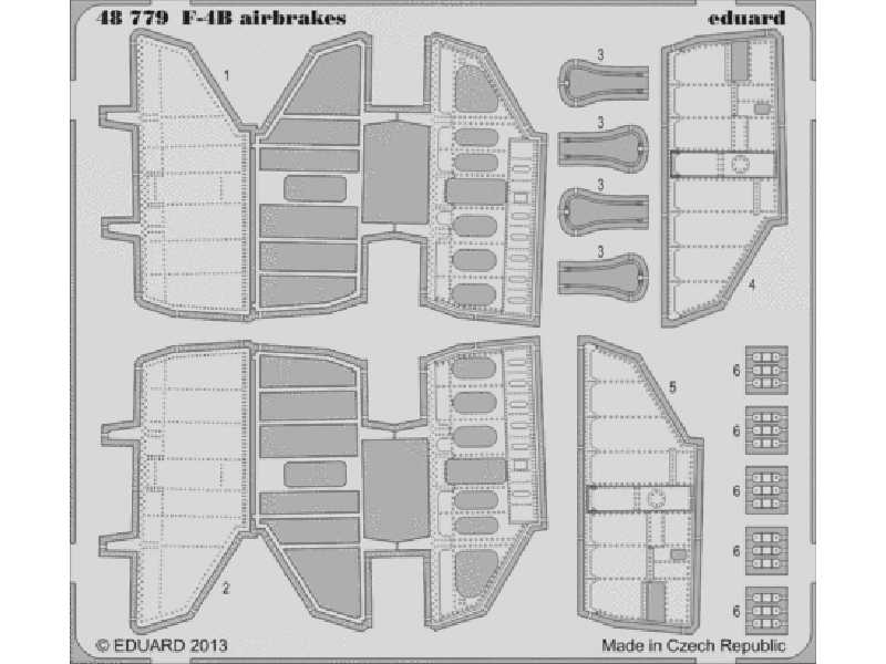 F-4B airbrakes 1/48 - Academy Minicraft - image 1