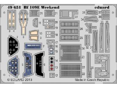 Bf 109E Weekend 1/48 - Eduard - image 1