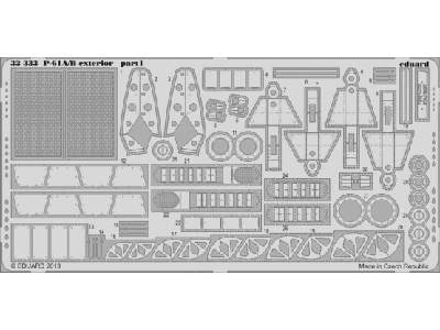 P-61A/ B exterior 1/32 - Hobby Boss - image 1