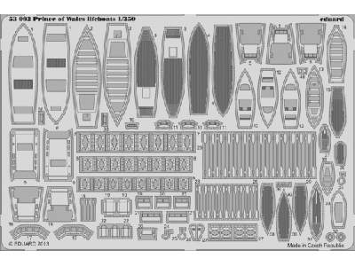 Prince of Wales lifeboats 1/350 - Tamiya - image 1