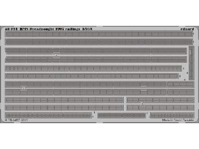 HMS Dreadnought 1907 railings 1/350 - Trumpeter - image 1