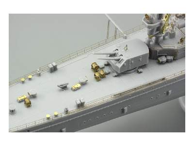 IJN Agano light Cruiser railings 1/350 - Hasegawa - image 12