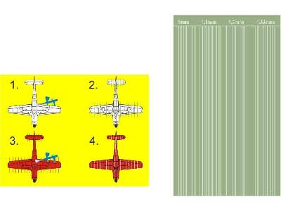 Lower strips for Focke Wulf Fw190D JV44 - image 1