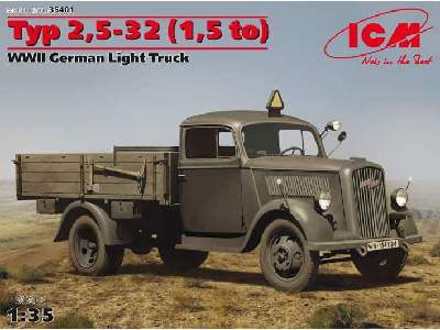 Typ 2,5-32 (1,5 to), WWII German Light Truck - image 1