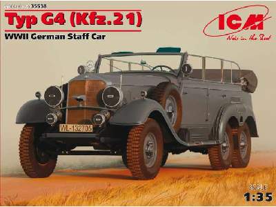 Mercedes-Benz G4 (Kfz.21), WWII German Staff Car - image 1