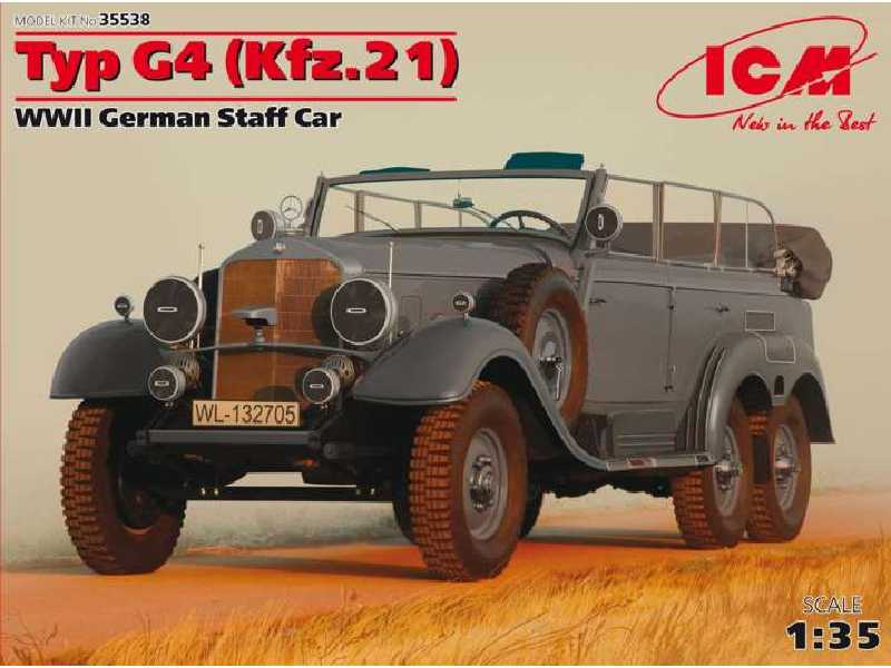 Mercedes-Benz G4 (Kfz.21), WWII German Staff Car - image 1