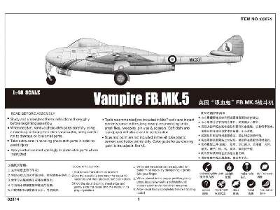 de Havilland DH.100 Vampire FB.MK.5 - image 2