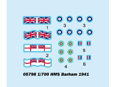 HMS Barham Battleship 1941 - image 3