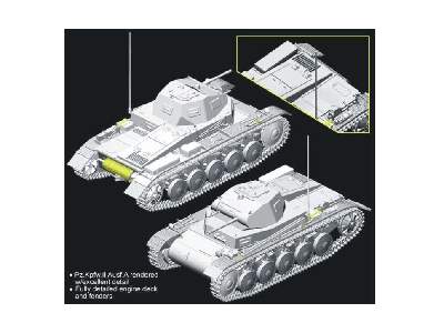 Pz.Kpfw.II Ausf.A w/Interior - Smart Kit - image 2