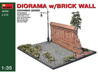 Diorama w/Brick Wall - image 1