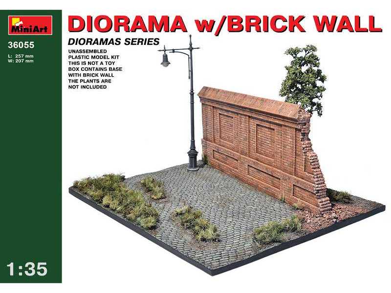 Diorama w/Brick Wall - image 1