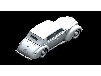 Admiral Cabriolet with open cover, WWII German Passenger Car - image 6