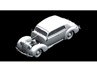 Admiral Cabriolet with open cover, WWII German Passenger Car - image 8