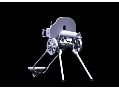 Russian Maxim Machine Gun (1910) - image 3