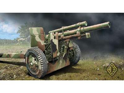 US 105mm Howitzer M2A1 w/M2A2 Gun Carriage (WW2) - image 1