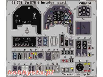 Ju 87B-2 interior S. A. 1/32 - Trumpeter - image 1