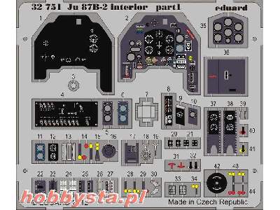 Ju 87B-2 interior S. A. 1/32 - Trumpeter - image 2