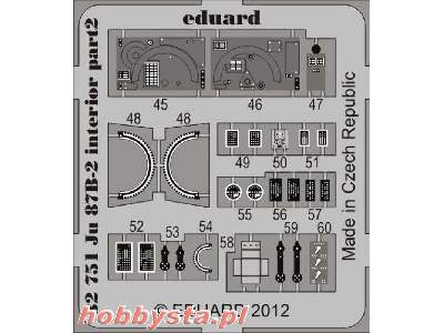 Ju 87B-2 interior S. A. 1/32 - Trumpeter - image 3