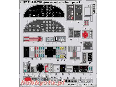 B-25J gun nose interior S. A. 1/32 - Hk Models - image 2