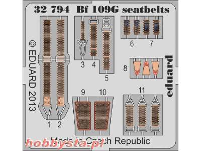 Bf 109G seatbelts 1/32 - Revell - image 1