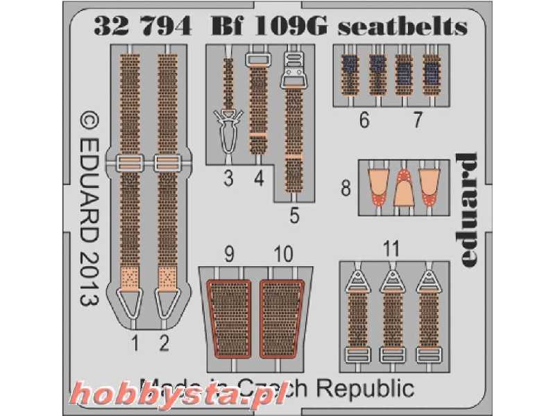 Bf 109G seatbelts 1/32 - Revell - image 1