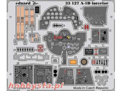 A-1D interior S. A. 1/32 - Trumpeter - image 1