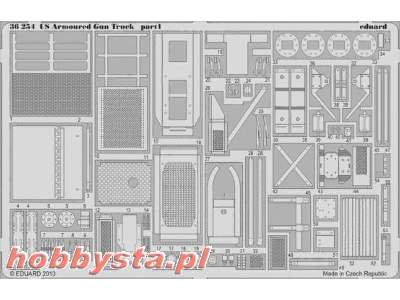 US Armoured Gun Truck 1/35 - Italeri - image 1