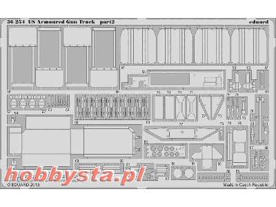 US Armoured Gun Truck 1/35 - Italeri - image 3