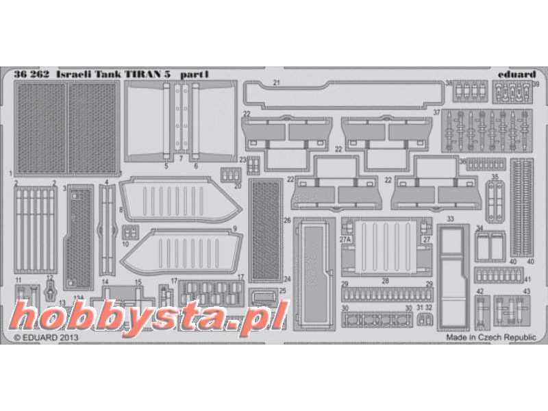 Israeli Tank TIRAN 5 1/35 - Tamiya - image 1