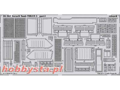 Israeli Tank TIRAN 5 1/35 - Tamiya - image 2